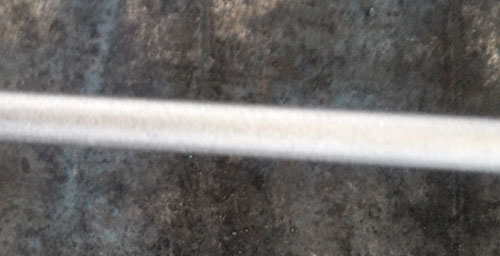 線材經線材清理機之后